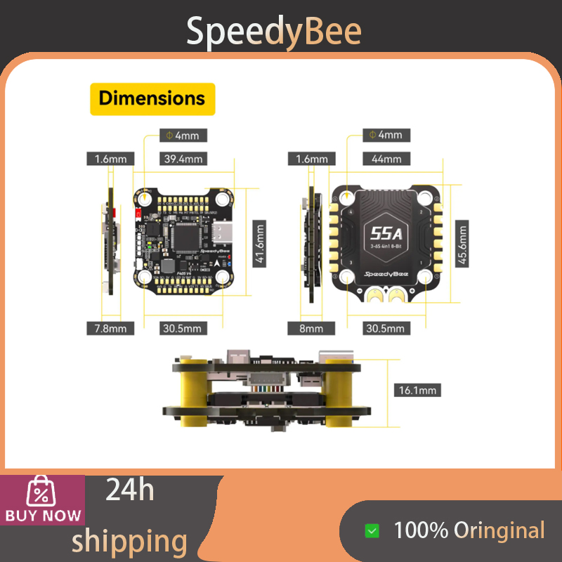 Speedybee F405 V4 Bls 55A Stack - Комплект SpeedyBee F405 V4 BLS 55A
