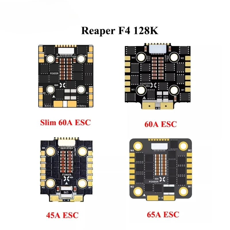 UniFly1pcs Reaper F4 Mini 128K – обзор и цена Foxeer Reaper F4 128K 65A Esc