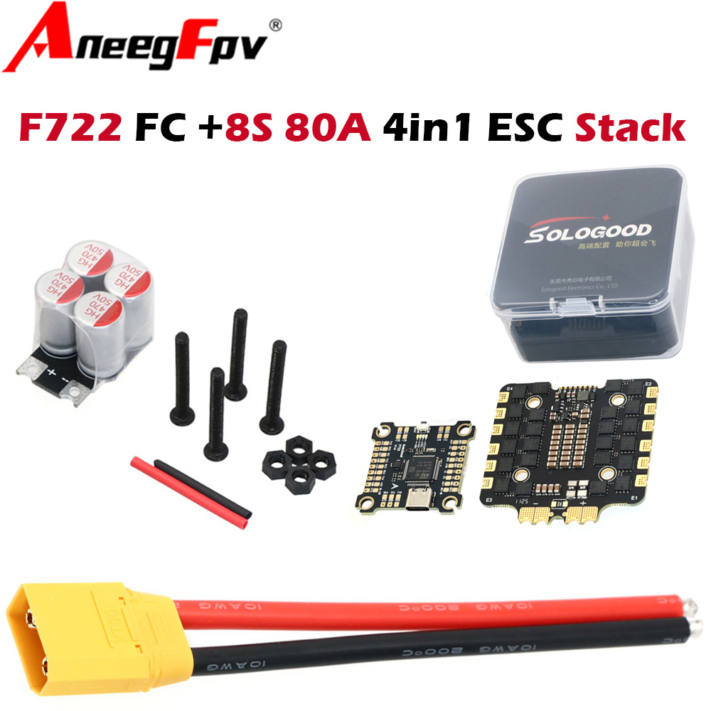 SoloGood F722 F7 6S Контроллер – обзор и цена Speedybee F405 V4 Bls 55A Stack