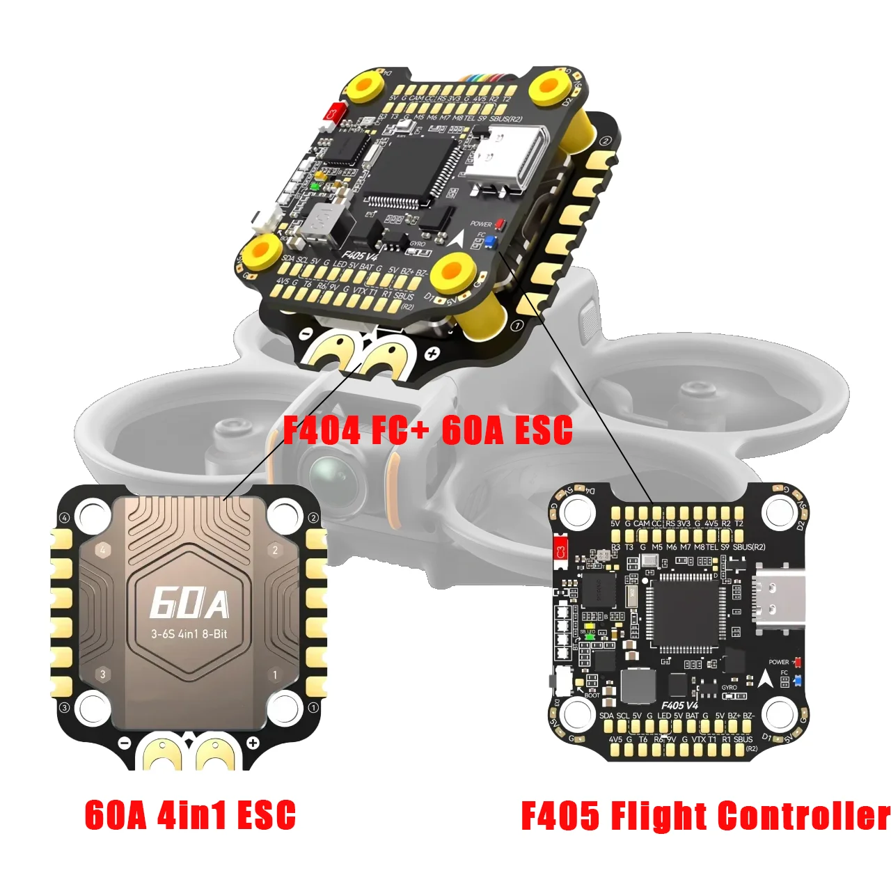 SpeedyBee F405 V4 Stack + BLS  – обзор и цена Speedybee F405 V4 Bls 55A Stack