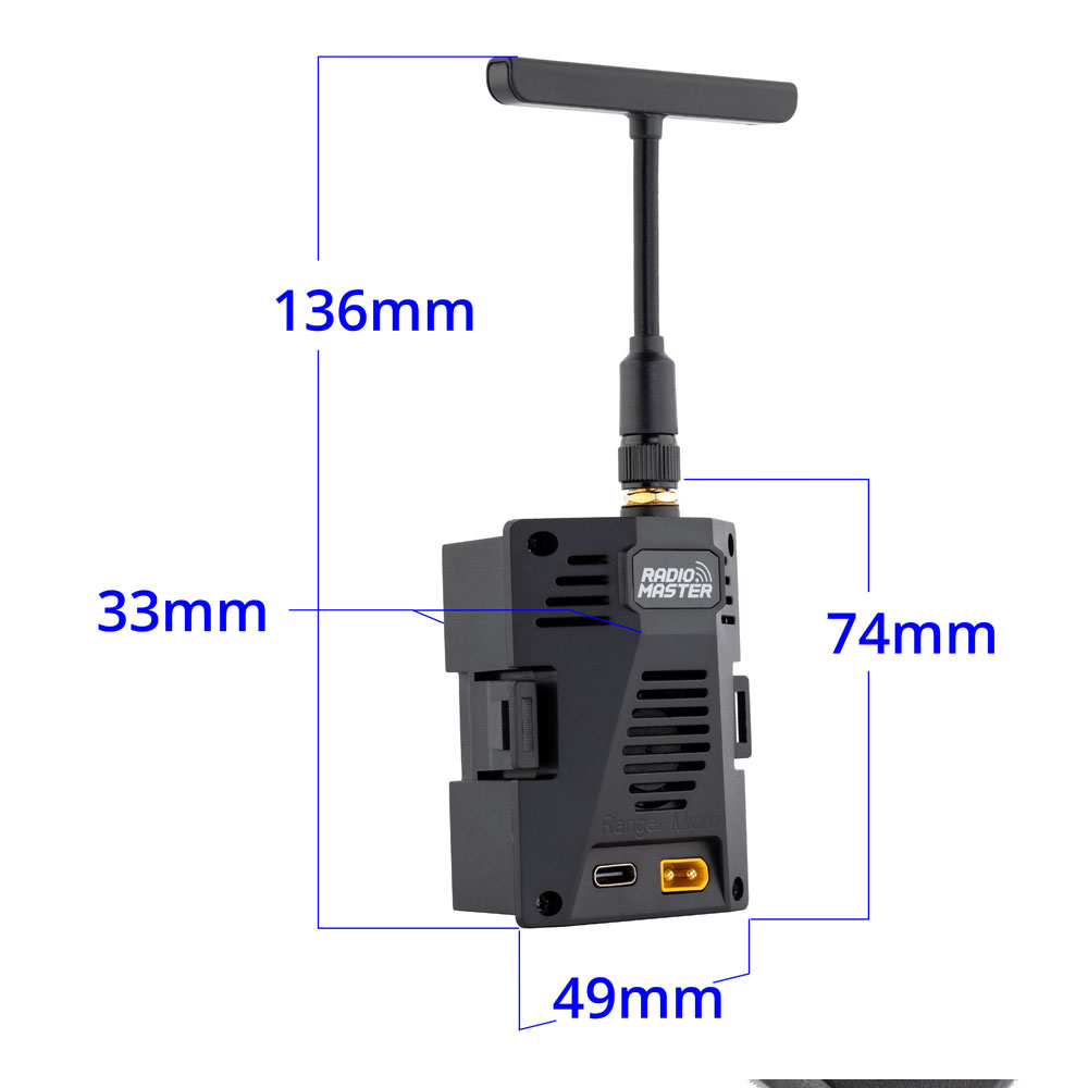 Радиомодуль RadioMaster Ranger – обзор и цена Radiomaster Ranger 2.4Ghz Elrs Module