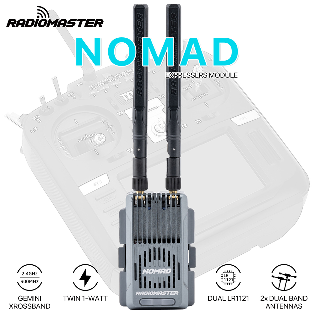 Модуль Radiomaster Nomad Dual  – обзор и цена Radiomaster Ranger 2.4Ghz Elrs Module