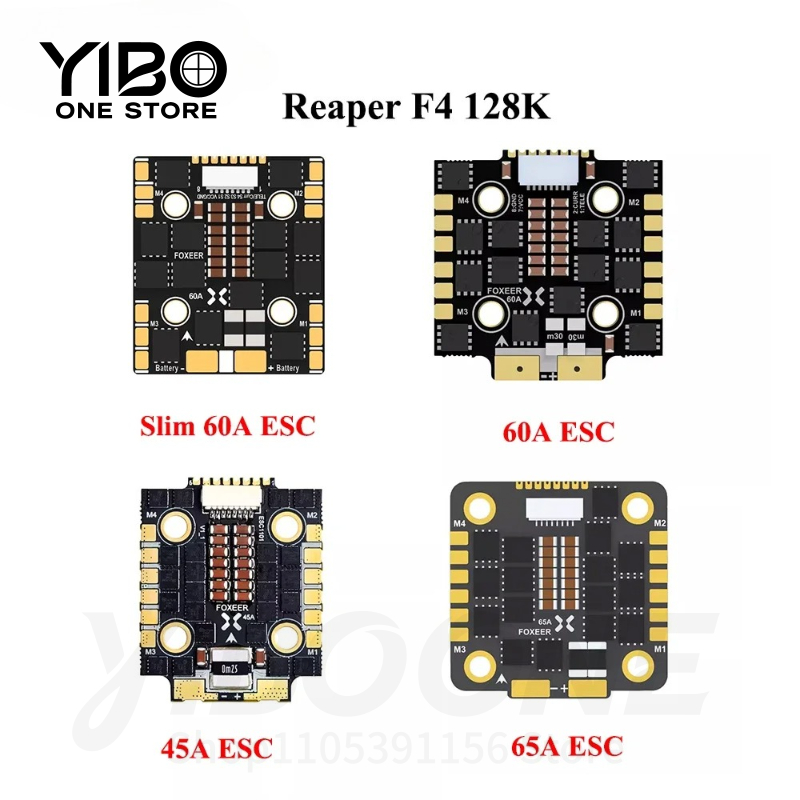 Reaper F4 Mini 128K 45A/60A/65 – обзор и цена Foxeer Reaper F4 128K 65A Esc
